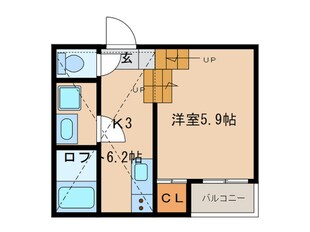 HUMMING　LIFE中村区役所の物件間取画像